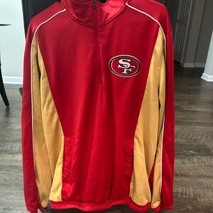 Vintage San Francisco 49ers Quarterzip Jacket